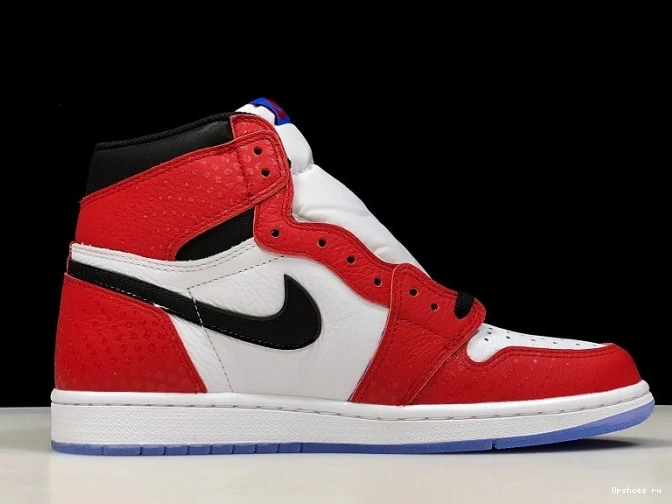 1 OG (Toddler) Jordan HIGH 'Spiderman' - Retro AQ2665-602 0504